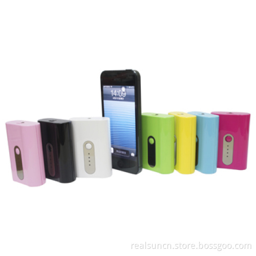 4400mAh-5200mAh Capacity Power Bank with LED Flash Light
